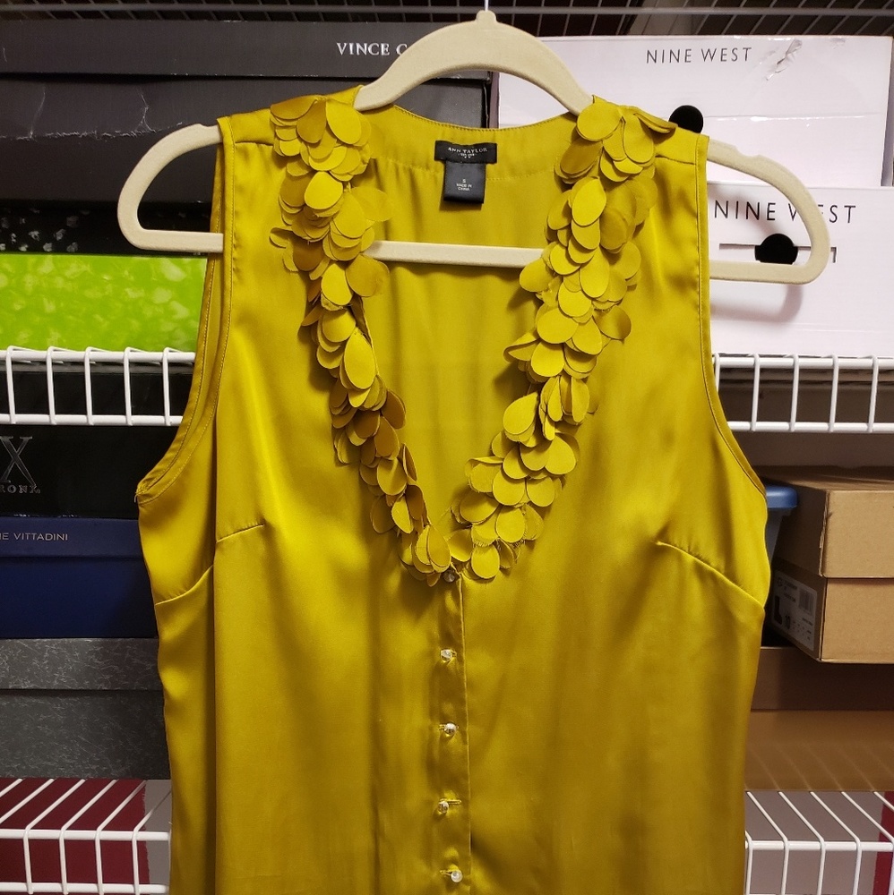 Ann Taylor sleeveless top